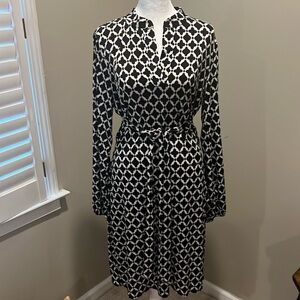 Laundry by Design mosaic print midi dress